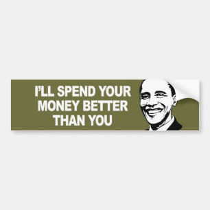 IK ZAL UW GELD BETER DOEN DAN JIJ Bumperstisch Bumpersticker