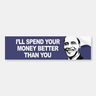 IK ZAL UW GELD BETER DOEN DAN JIJ Bumperstisch Bumpersticker