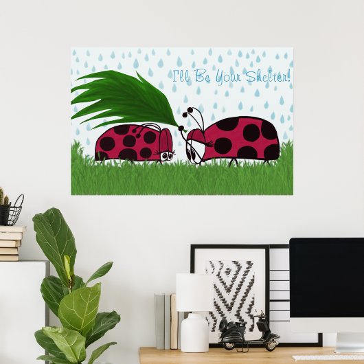 Ik zal uw Shelter Print zijn (Thuiskantoor)