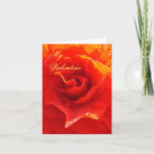 Ik zal van je houden tot... Valentijn Voucher-kaar Feestdagen Kaart (Voorkant)