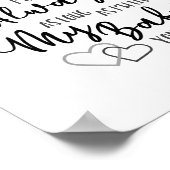 Ik zal van je houden voor altijd Poster (Hoek)