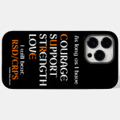 Ik zal verslaan...RSD/CRPS Case-Mate iPhone Case (Achterkant (horizontaal))