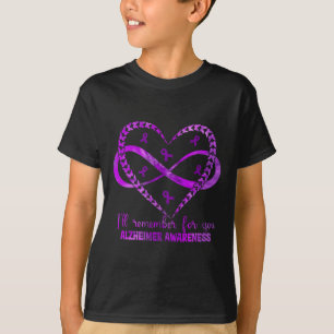 Ik Zal Voor Jou Hart Heimerheimers Awaren Herinner T-shirt