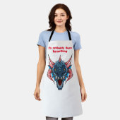 Ik zal waarschijnlijk iets draken. schort (Gedragen)