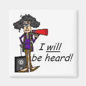 Ik ZAL worden gehoord Magneet (Voorkant)