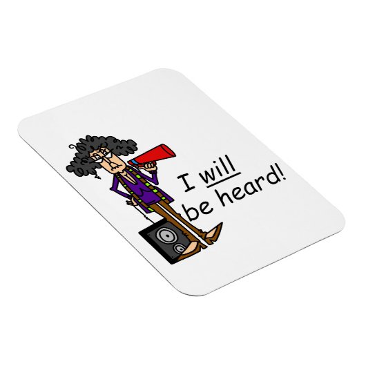 Ik ZAL worden gehoord Magneet (Rechterzijde)