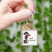 Ik ZAL worden gehoord Sleutelhanger (Hand)