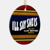 Ik zal zeggen dat ze sierlijk is keramisch ornament (Rechts)