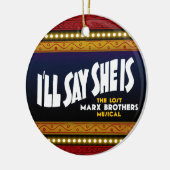 Ik zal zeggen dat ze sierlijk is keramisch ornament (Links)