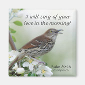 Ik zal zingen van uw liefde! magneet (Voorkant)