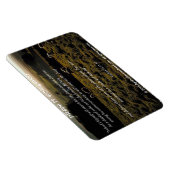 Ik zal zoeken naar Mijn schapen Bijbel Quote Magneet (Rechterzijde)