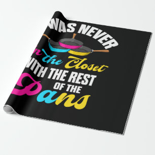 Ik zat nooit in de kast in de klembord. cadeaupapier