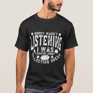Ik zat te denken over rock het verzamelen van grap t-shirt