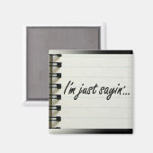 Ik zeg alleen magneet (Voorkant / Achterkant)