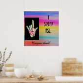 Ik zeg dat iedereen moet poster (Keuken)