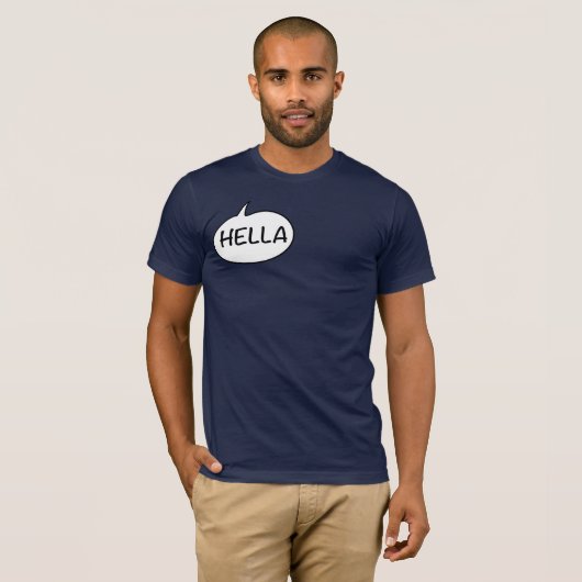 Ik zeg Hella T-shirt (Voorkant volledig)
