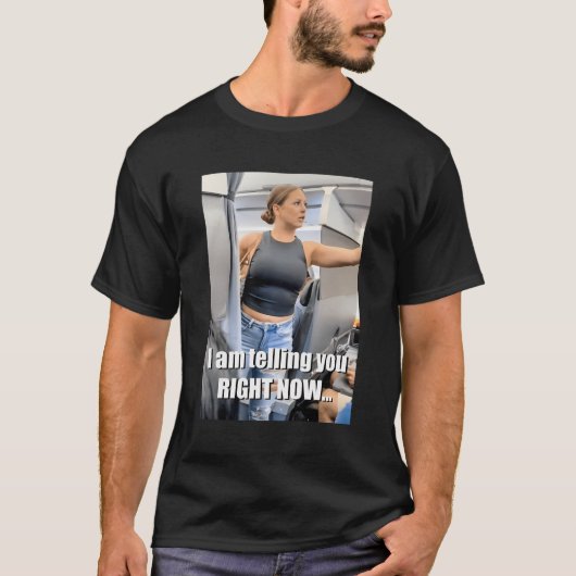 Ik zeg het je nu t-shirt (Voorkant)