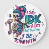 Ik zeg IDK veel... Grote Klok (Voorkant)