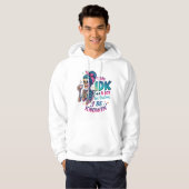 Ik zeg IDK veel... Hoodie (Voorkant volledig)