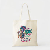 Ik zeg IDK veel... Tote Bag (Voorkant)