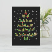 Ik zeg je dat ik geen schildpad ben, maar een Baby Bedankkaart (Staand voorkant)