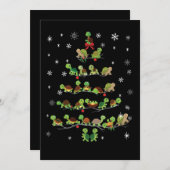 Ik zeg je dat ik geen schildpad ben, maar een Baby Bedankkaart (Voorkant / Achterkant)