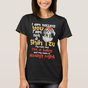ik zeg je dat ik geen shih tzu-hondenfokker ben t-shirt