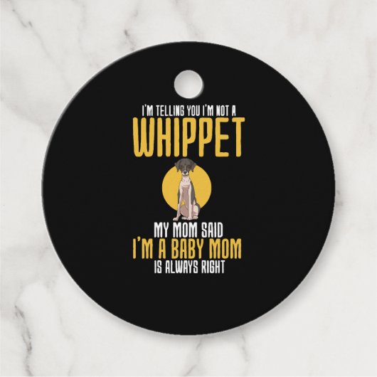 Ik zeg je dat ik geen zweep ben bedankjes labels (Voorkant)