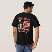 Ik zeg Merry KerstGod Bless America T-shirt (Achterkant volledig)