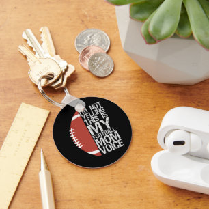 Ik zeg niet dat dit mijn Football Mam Cadeau is. Sleutelhanger