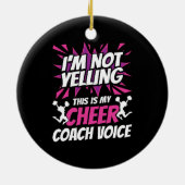 Ik zeg niet dat dit mijn troep is. keramisch ornament (Achterkant)