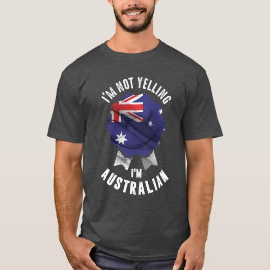 Ik zeg niet dat ik Australiër ben T-shirt (Voorkant)