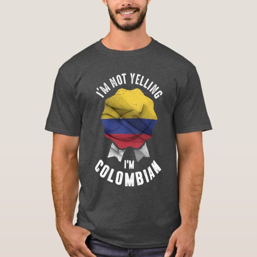 Ik zeg niet dat ik Colombiaans ben T-shirt (Voorkant)