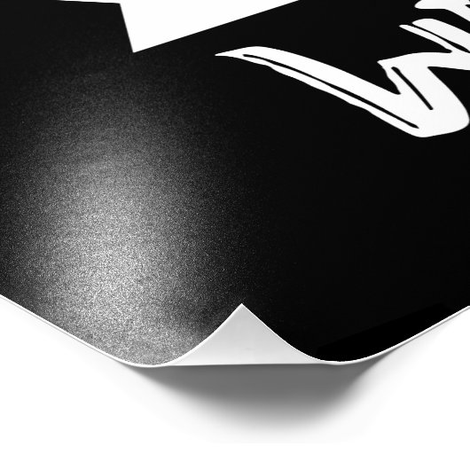 Ik zeg niet dat ik Duits ben Foto Afdruk (Hoek)