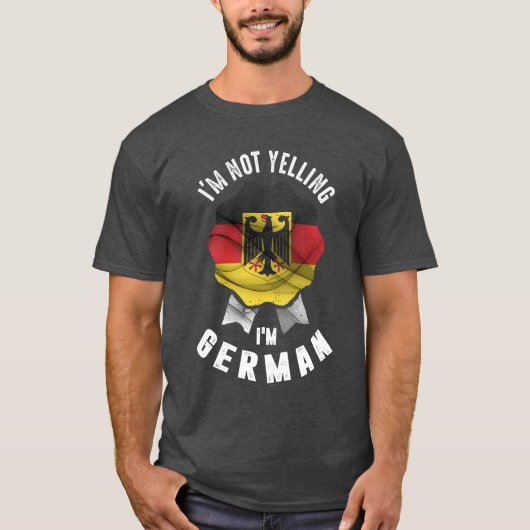 Ik zeg niet dat ik Duits ben T-shirt (Voorkant)
