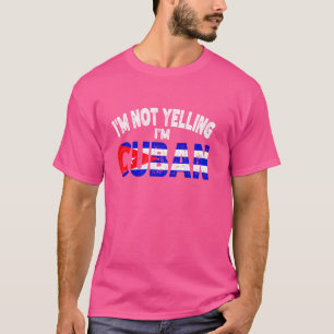 Ik zeg niet dat ik een Cubaans Grappig Cubaans Erf T-shirt