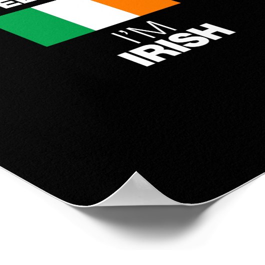ik zeg niet dat ik irish ben poster (Hoek)