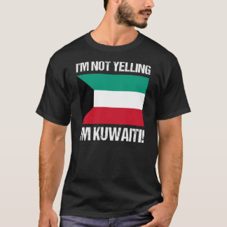 Ik zeg niet dat ik Koeweitse vlag Koeweit ben T-shirt
