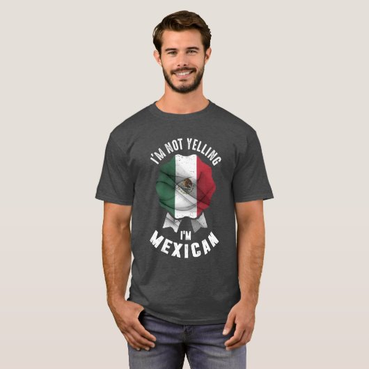 Ik zeg niet dat ik Mexicaans ben T-shirt (Voorkant volledig)