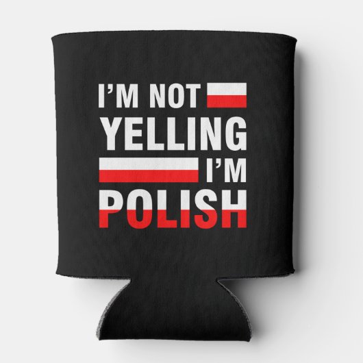 Ik zeg niet dat ik Poolse Koelbox ben Blikjeskoeler (Achterkant)