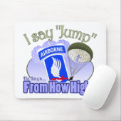 Ik zeg pomp [173rd Airborne] Muismat (Met muis)