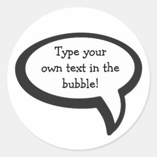 Ik zeg... Sjabloon sticker