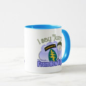 Ik zeg "Sprong" Mok (Voorkant rechts)