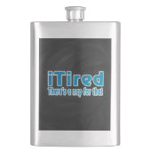 Ik zei dat daar een nap voor is heupfles (Voorkant)