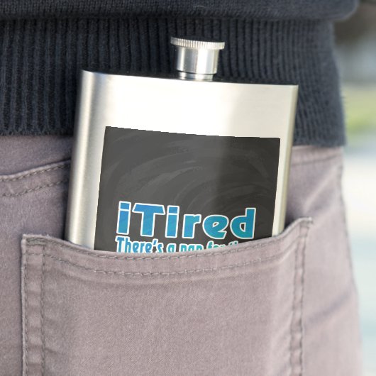 Ik zei dat daar een nap voor is heupfles (Voorbeeld)