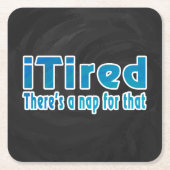 Ik zei dat daar een nap voor is kartonnen onderzetters (Voorkant)