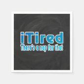 Ik zei dat daar een nap voor is servet (Voorkant)