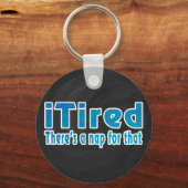 Ik zei dat daar een nap voor is sleutelhanger (Voorkant)