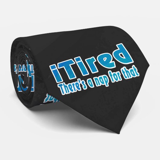 Ik zei dat daar een nap voor is stropdas (Opgerold)