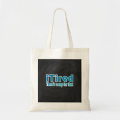 Ik zei dat daar een nap voor is tote bag (Voorkant)